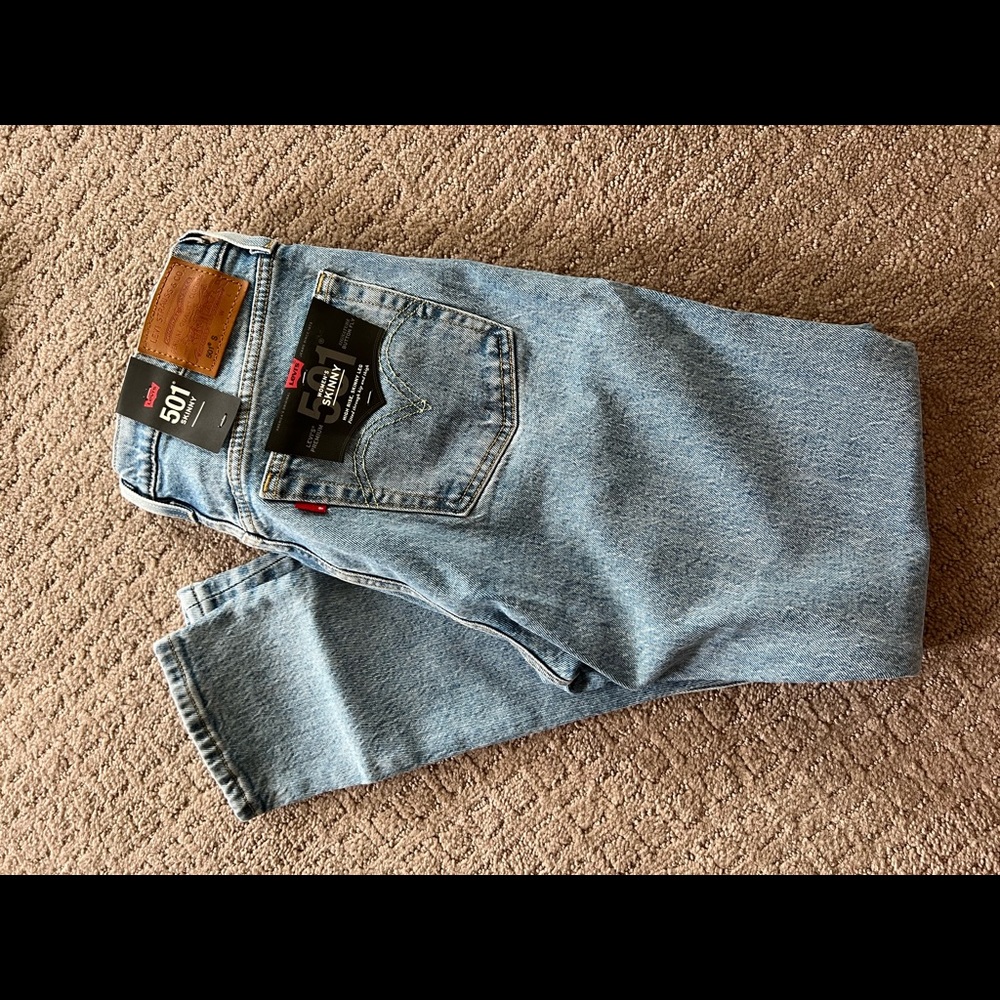 Levi’s 501 skinny jeans